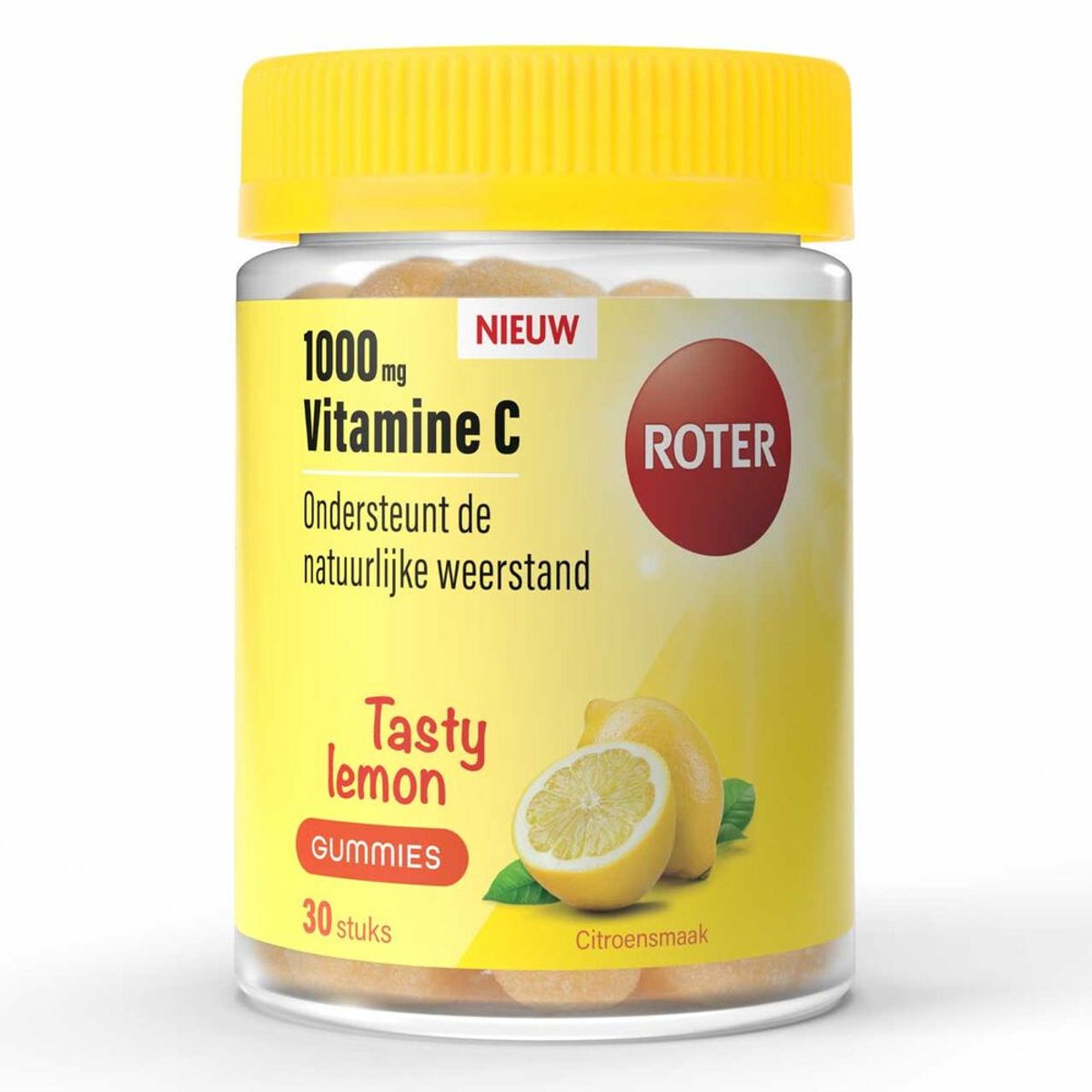 Roter - Vitamine C Gummies Tasty Lemon - 2 x 30 stuks - Voordeelverpakking