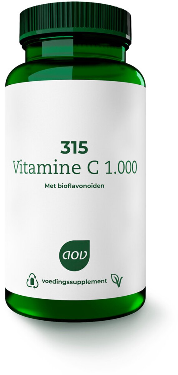 AOV - Vitamine C 1000 mg 315 - 2 x 60 tabletten - Voordeelverpakking