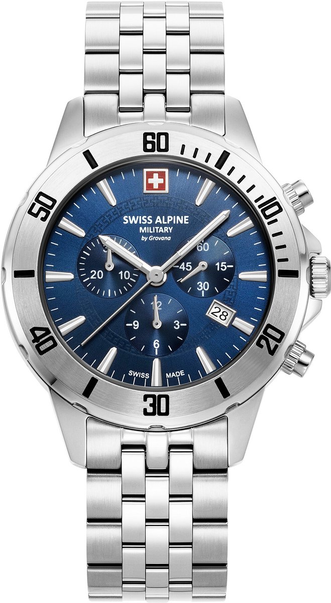 Swiss Alpine Military Cruiser Chrono SAM7024.9135 mannen horloge