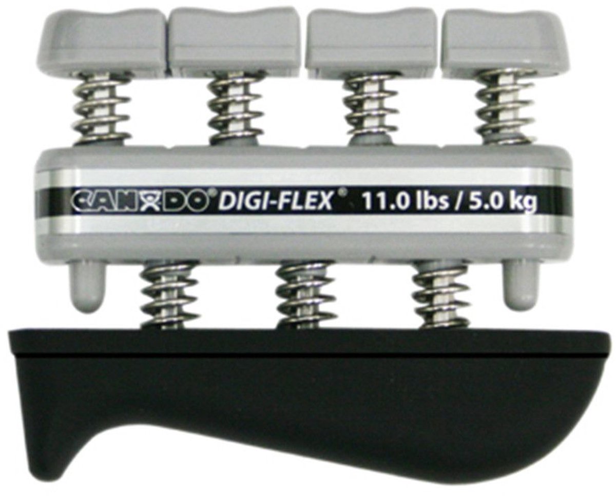 CanDo Digi Flex hand/finger trainer 5.0kg/Zilver - Handoefenmateriaal - CanDo