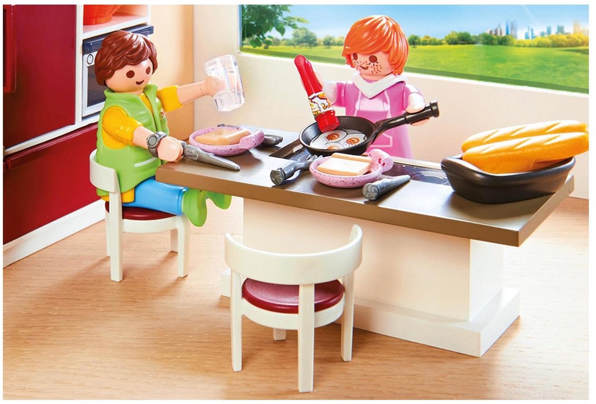 PLAYMOBIL City Life Leefkeuken - 9269 — afbeelding 3