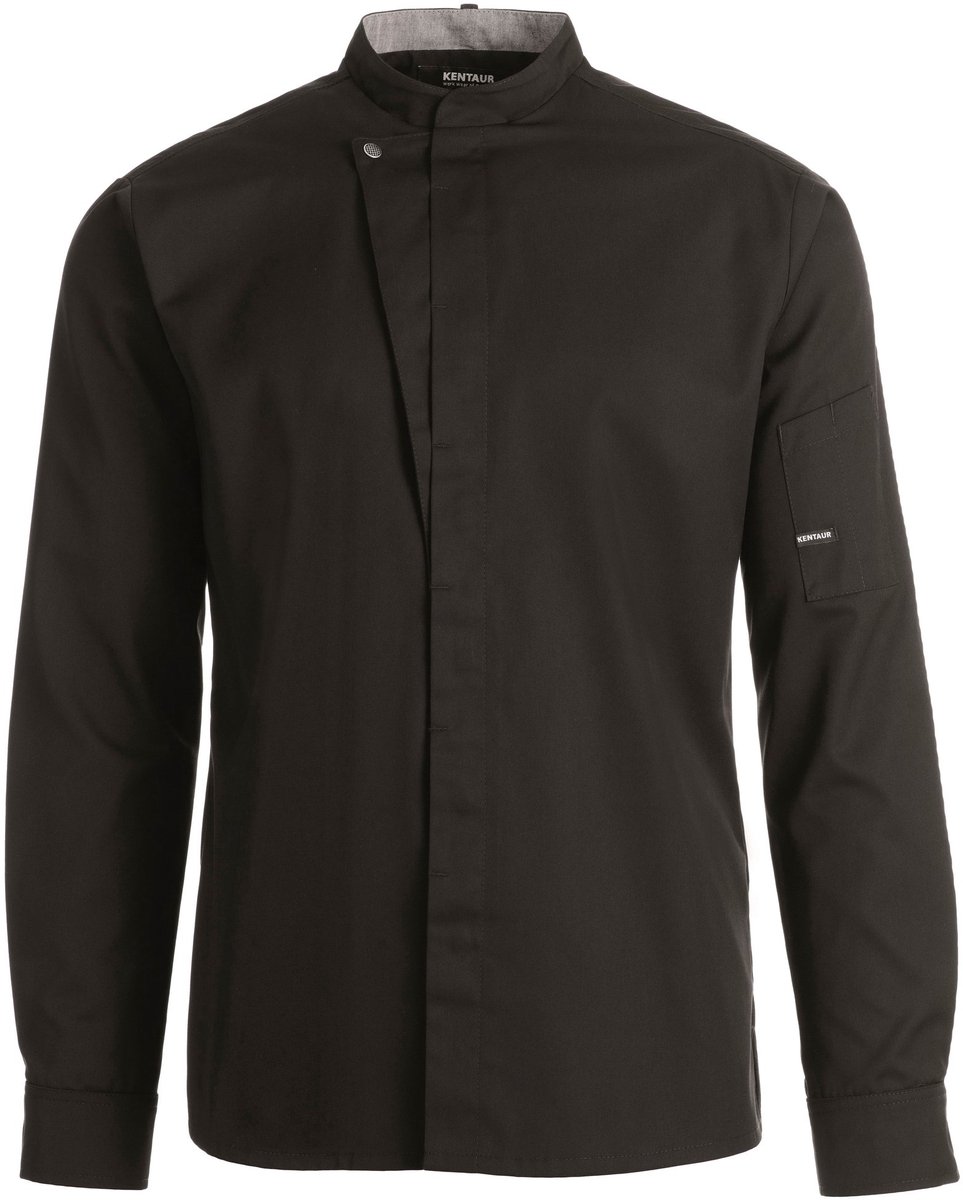 Kentaur Chef-/service jacket l/ 23515-105 Zwart