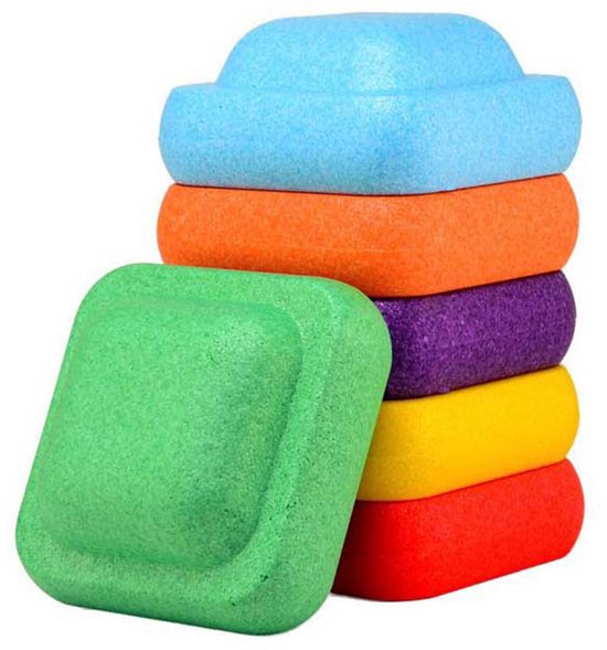 Stap Stenen Schuim , Set van 6 van Wesco — afbeelding 3