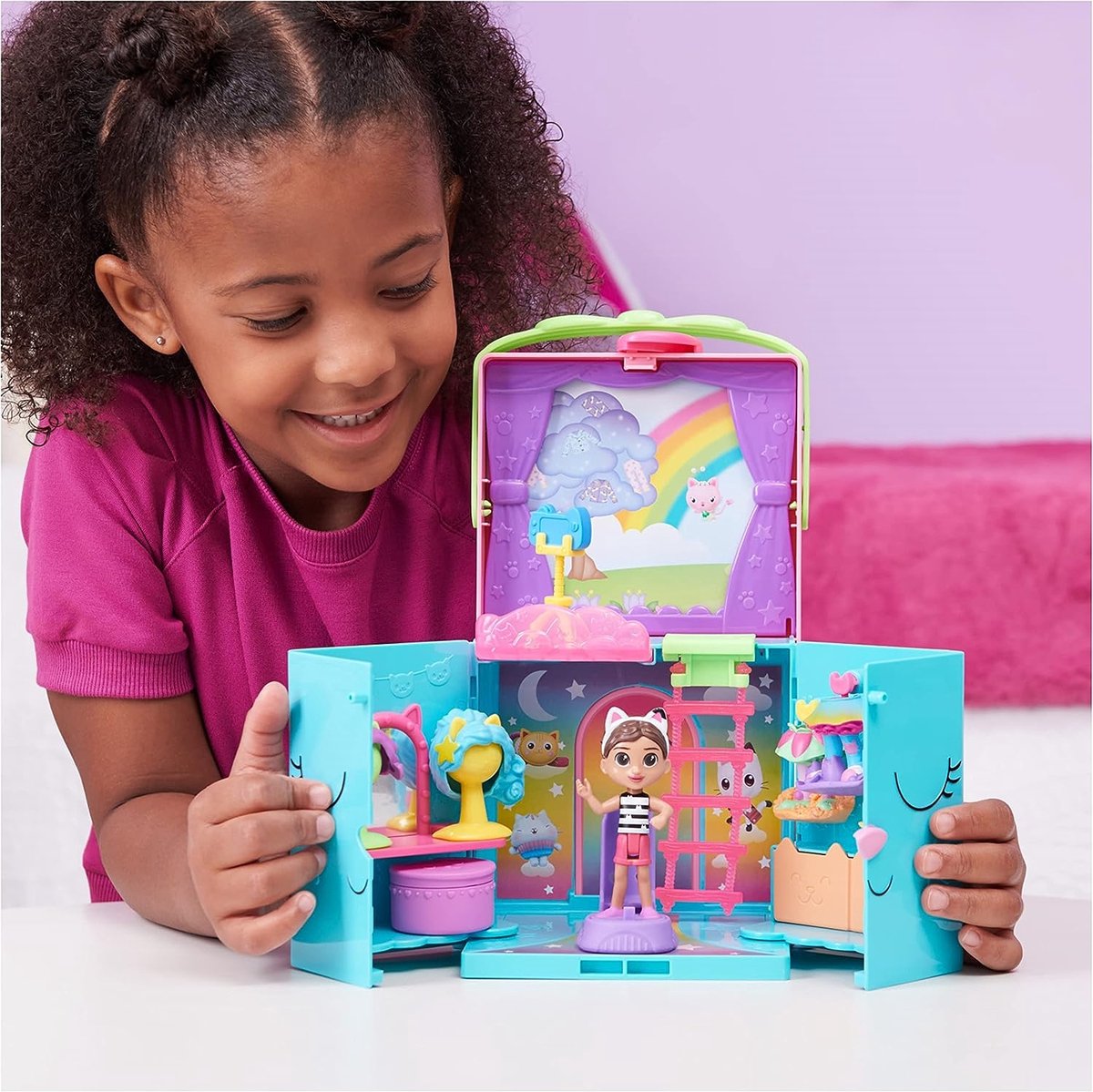 Gabby's Poppenhuis - Gabby's Verkleedkamer-speelset met accessories en unieke Gabby-figuur — afbeelding 3