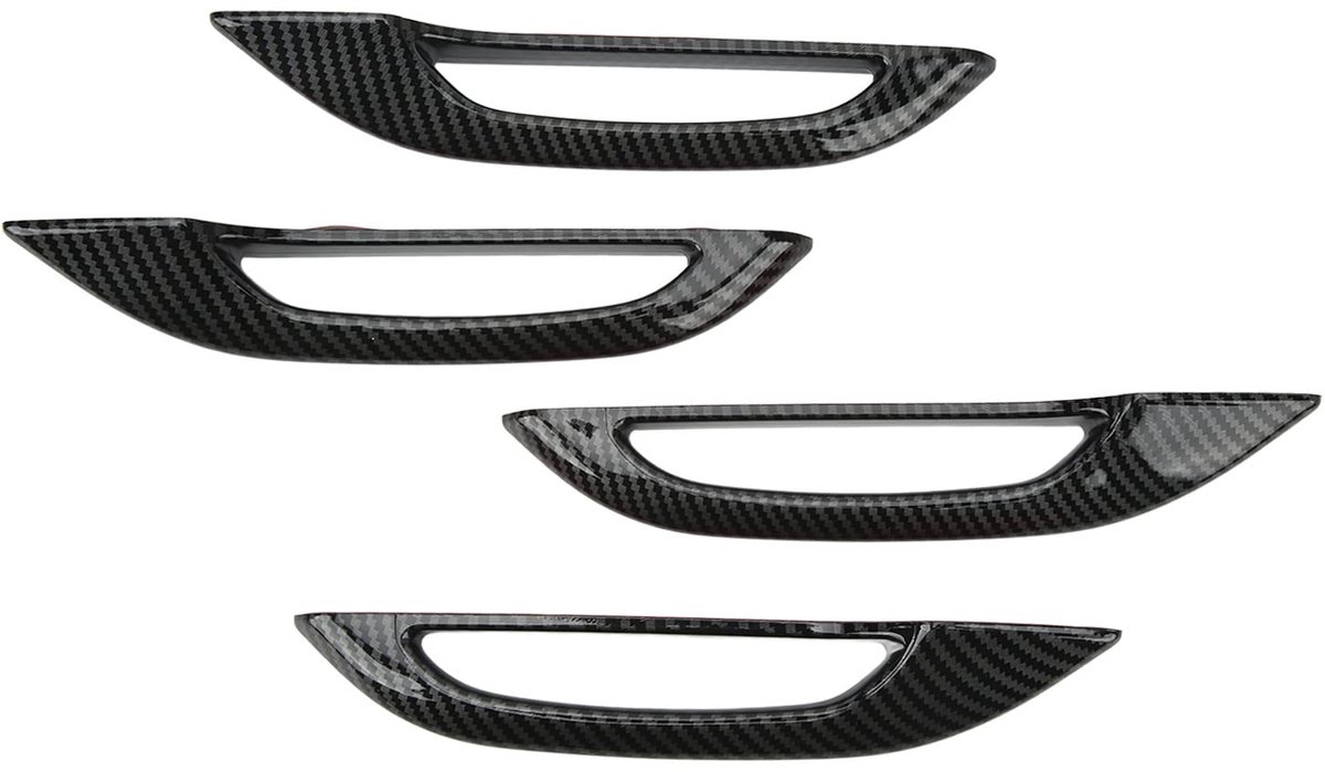 Auto Deurklink Bescherming Cover Y Model 2021-2023 - 4 Stuks - Koolstofvezel Stijl - Vorstbestendig