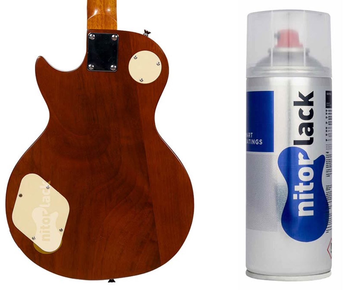NitorLACK N250807160 Nitrocellulose Lak Donkerbruin – 400 ml Spuitbus