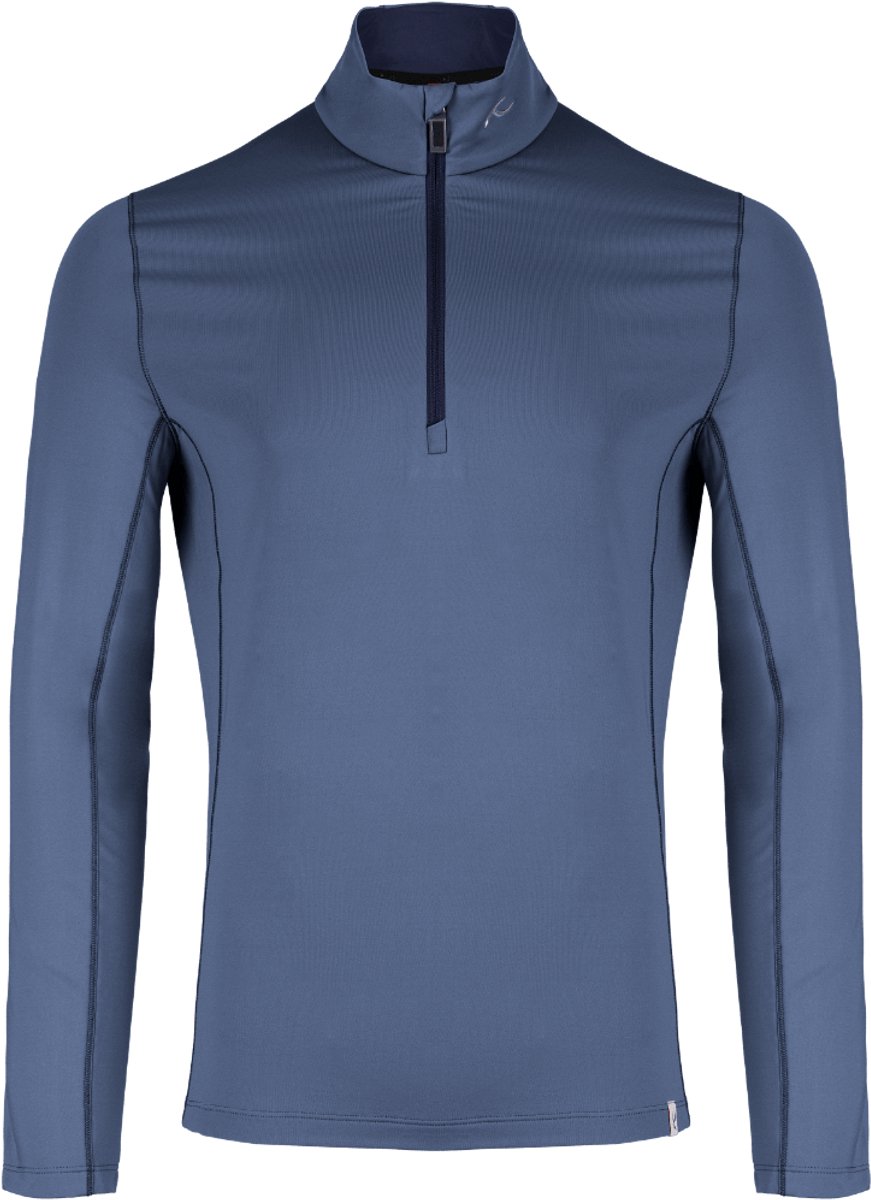 KJUS TRACE 2.0 MIDLAYER HALF ZIP Admiral kjus Blauw