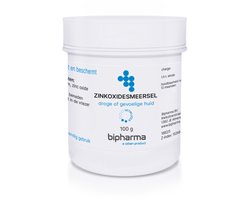 Bipharma Zinkoxidesmeersel Zinkolie - 2 x 100 gr
