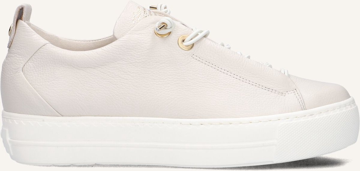 Paul Green 5017 Sneakers - Leer - Dames - Wit - Maat 43