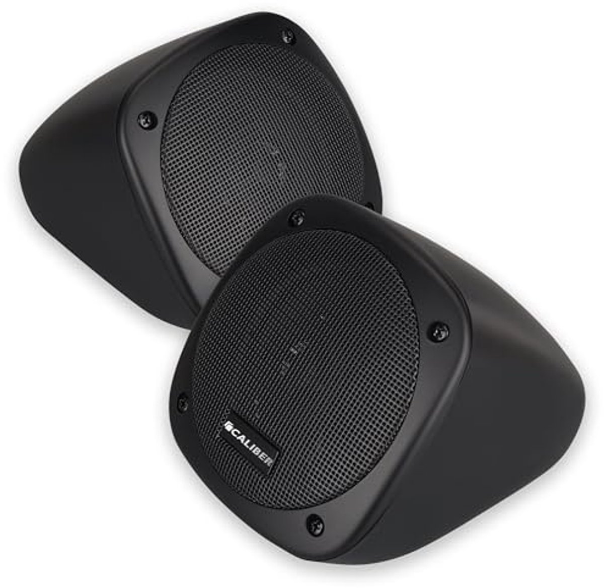 Auto Luidspreker Set van 2 - 80W Max, 40W RMS - Geschikt voor Opbouw - Zwart