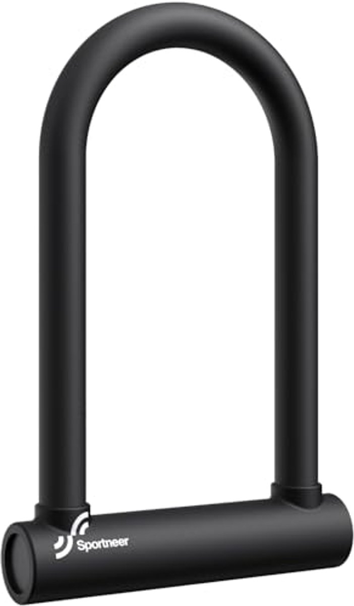 Heavy Duty Fietsslot met 1,8m Stalen Kabel en Verstelbare Montagebeugel