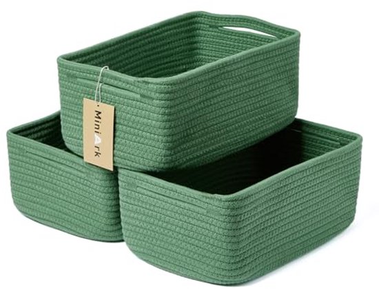 3 stuks papieren touw opbergmanden voor het organi... – Grandado 3 stuks papieren touw opbergmanden voor het organi... – Grandado