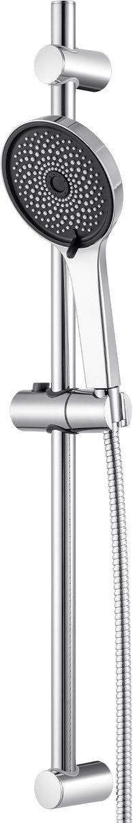 Sofetiy MAX Doucheset Chroom - Handdouche ø 12 cm - Glijstang 71 cm - Doucheslang 150 cm - 5 straalstanden