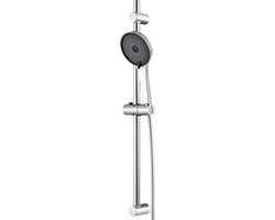 Sofetiy MAX Doucheset Chroom - Handdouche ø 12 cm - Glijstang 71 cm - Doucheslang 150 cm - 5 straalstanden