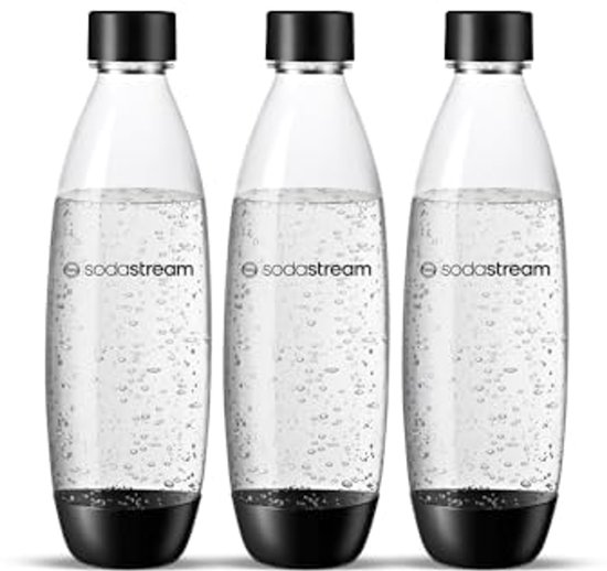 SodaTASTE CO2-cilinders vervangen 4-pack voor bruiswatertoestellen, natuurlijk limoenaroma, suikervrij, maximaal 240 l smaak (let op: 4 lege cilinders, product_type: 4-pack