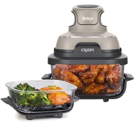 Draagbare Airfryer 3.8 L, 4-in-1 Functies: Airfry, - Draagbare - €365,13