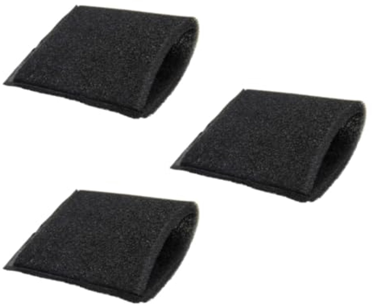 3 x Schuimstoffilters voor Stofzuigers - Perfecte Passform