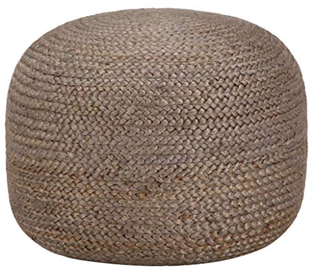 Jute zitpoef - Handgemaakte decoratieve kruk voor woonkamer en slaapkamer