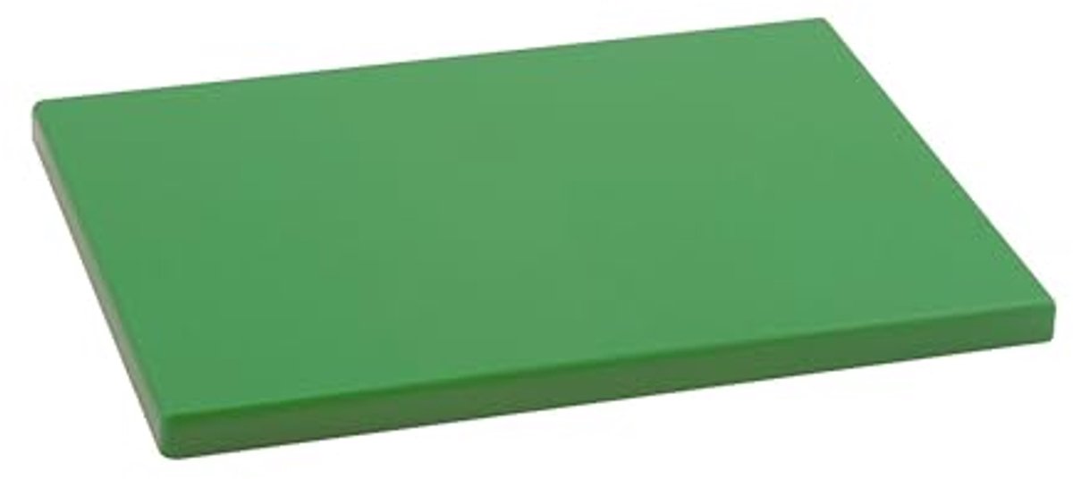 Professionele keukenplank van polyethyleen - 29 x 20 x 1,5 cm - Groen
