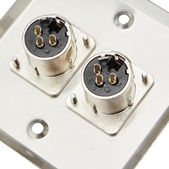 Neutrik NC3FRX - Haakse 3-polige Vrouwelijke XLR-Connector