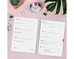 Agenda Espiral 18 maanden 2024 - 2025 met horizontale weekweergave