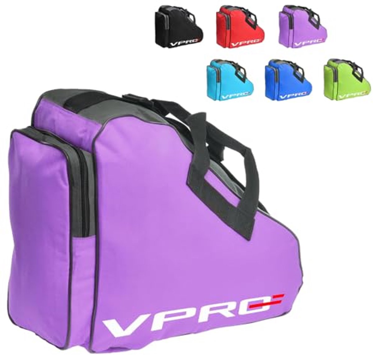 Duurzame schaatstas voor kinderen en volwassenen - Rolschaatstas en inline tas met schouderriem