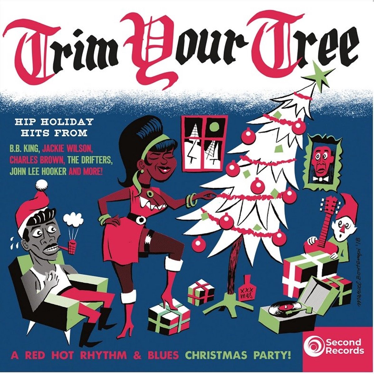 Various Artists - Trim Your Tree (LP) (Coloured Vinyl)