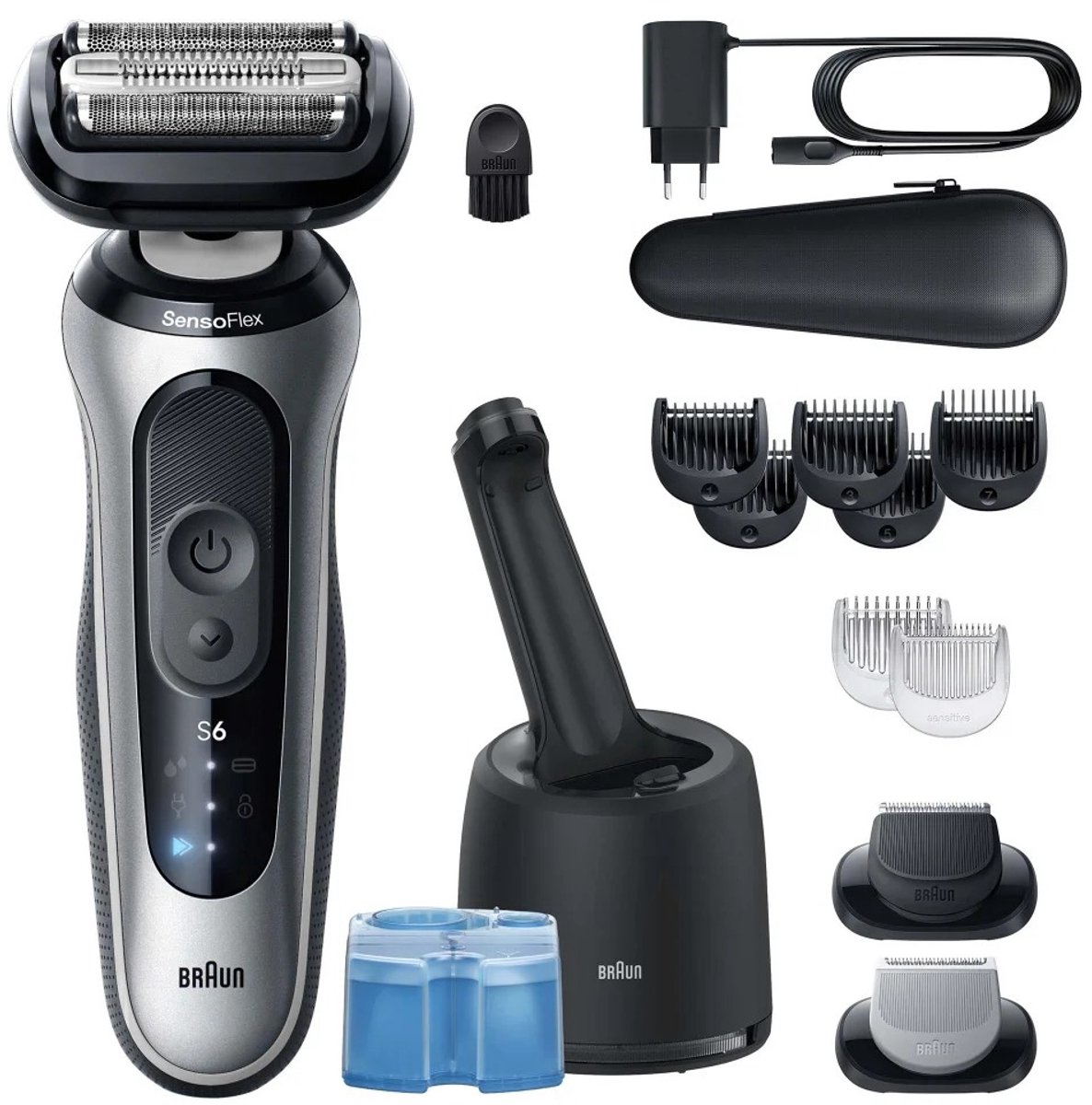 Braun Series 6 62-S7650cc Scheerapparaat met scheerblad - Braun - €158,61