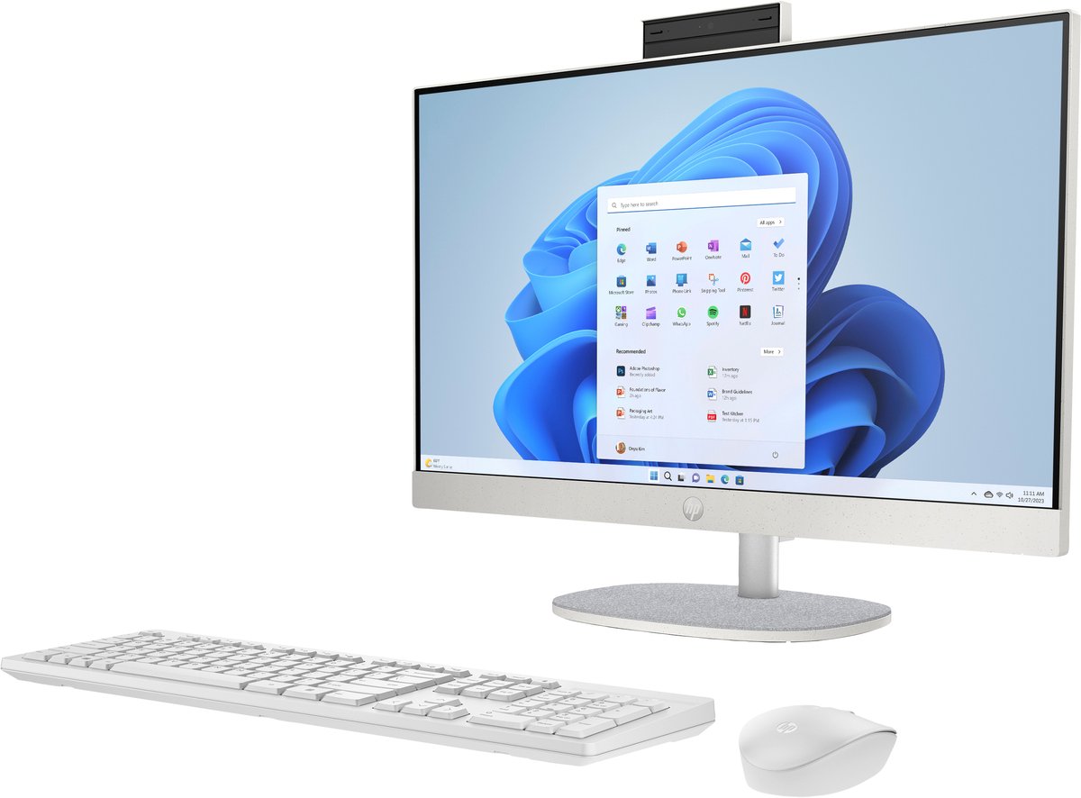 HP 24-cr0750nd: Compacte All-in-One met i5 en 16GB RAM thumbnail 2