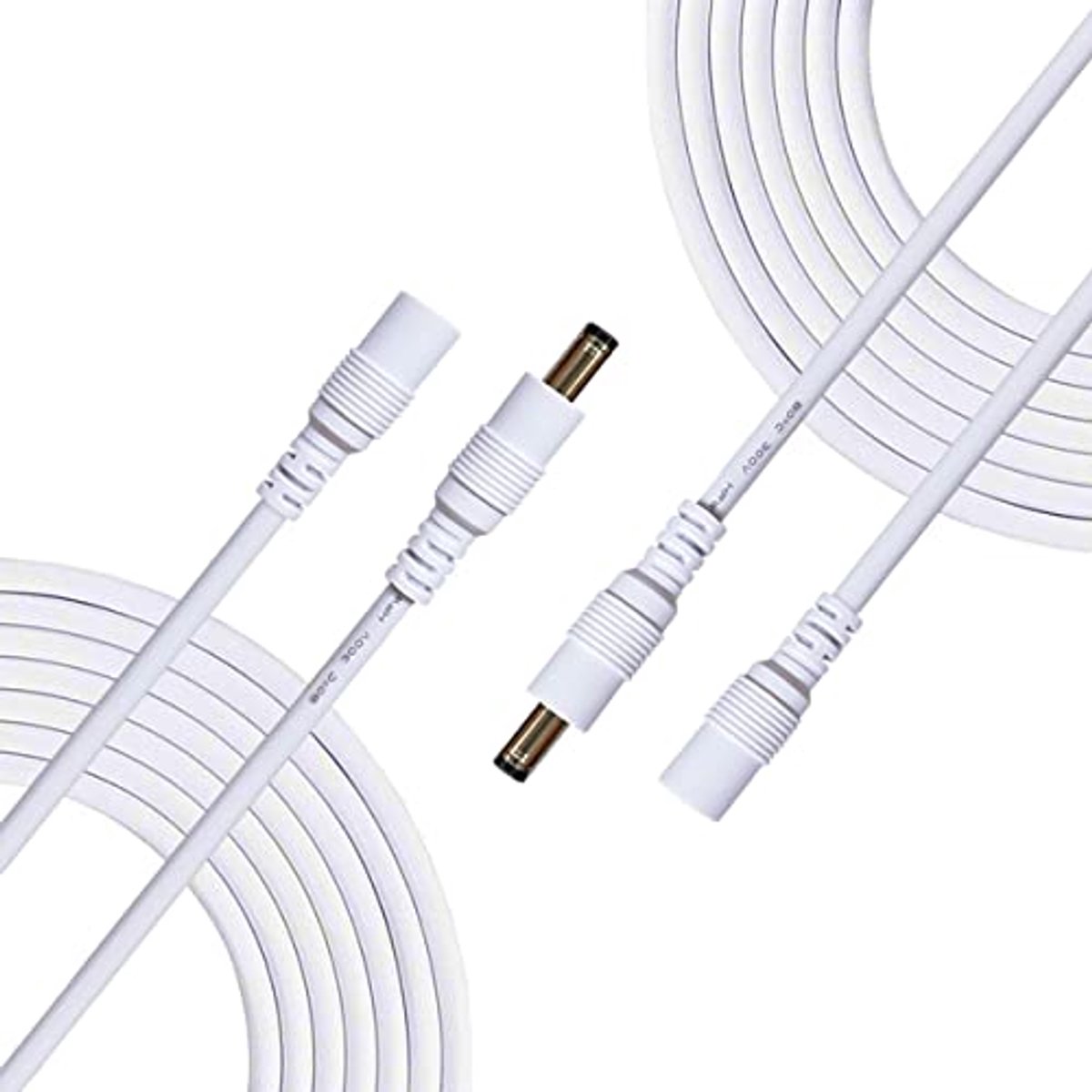 Verlengkabel 3m DC Aansluitkabel 5,5 x 2,5 mm voor CCTV en LED Verlichting