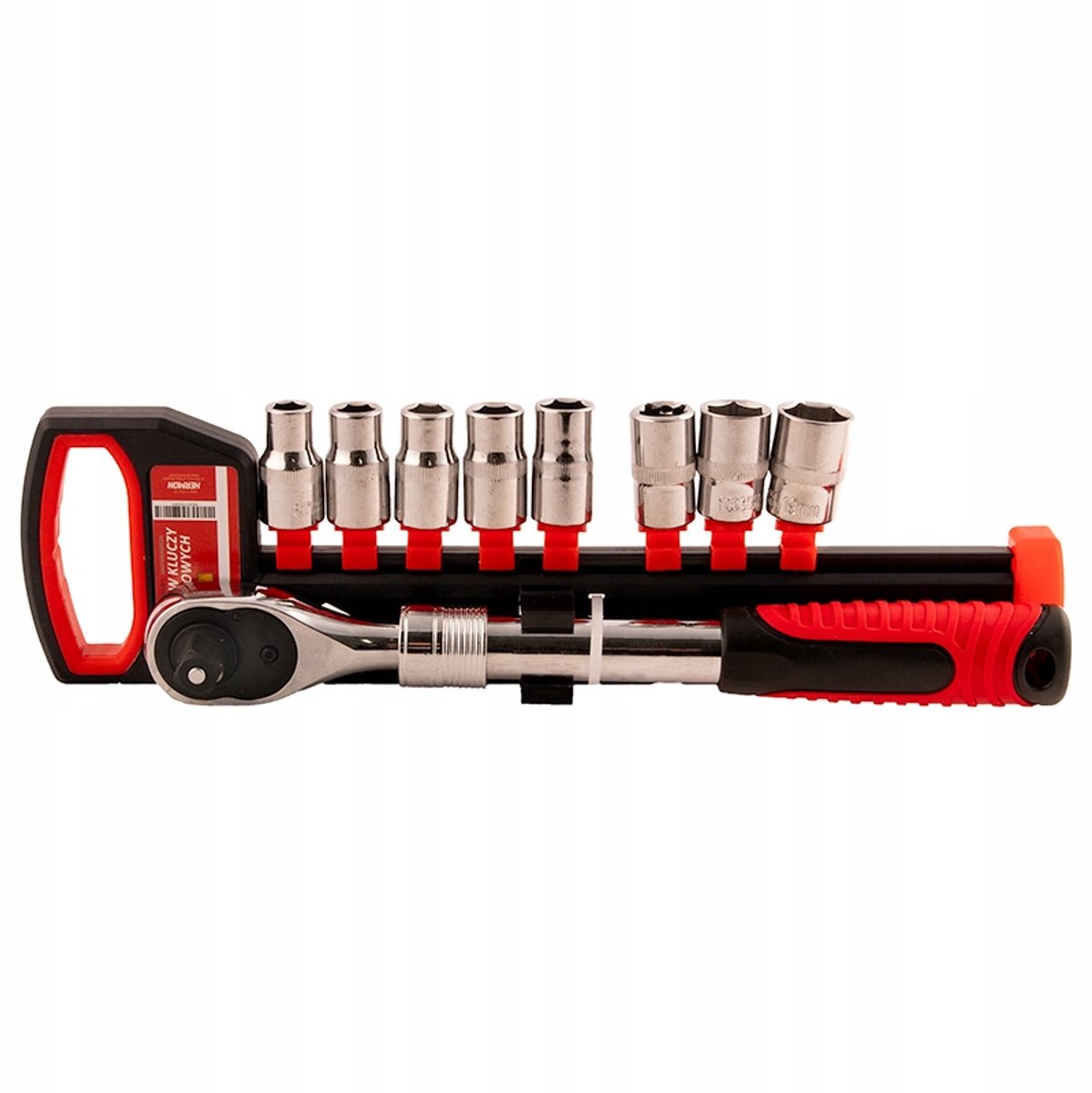 Dopschroefdoppen Set 11-19mm met Uitschuifbare Ratel 1/2"