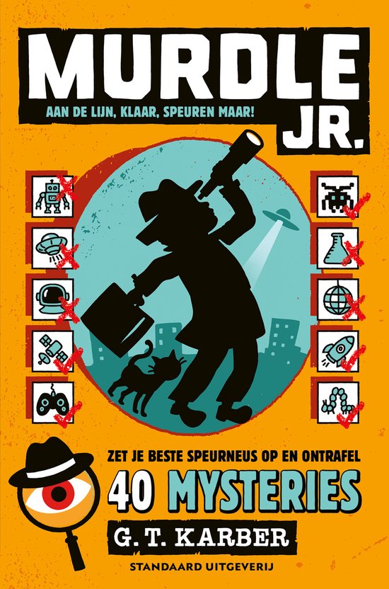 Murdle Jr 1 - Murdle Jr Puzzelboek 2: Aan de lijn, klaar, sp ... - cover