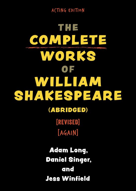 Applause Books - The Complete Works of William Shakespeare ( ... - cover