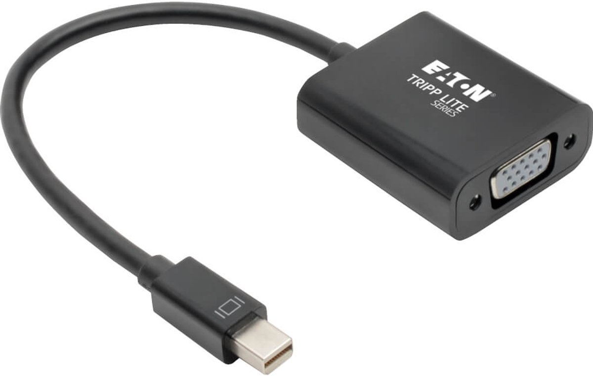 Tripp Lite P137-06N-VGAV2B video kabel adapter Mini DisplayPort VGA (D-Sub) Zwart