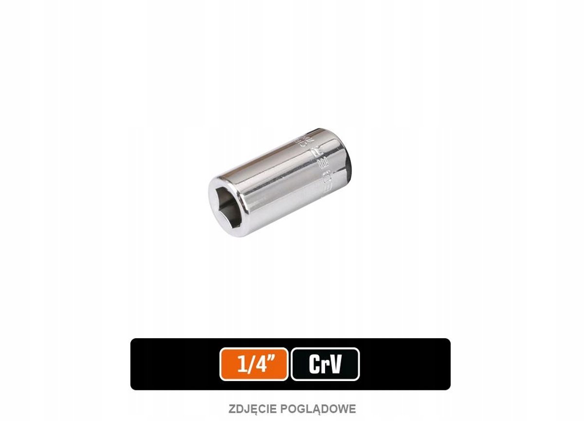 TEGER Adapter Bit 1/4" - CRV Staal - Gereedschap