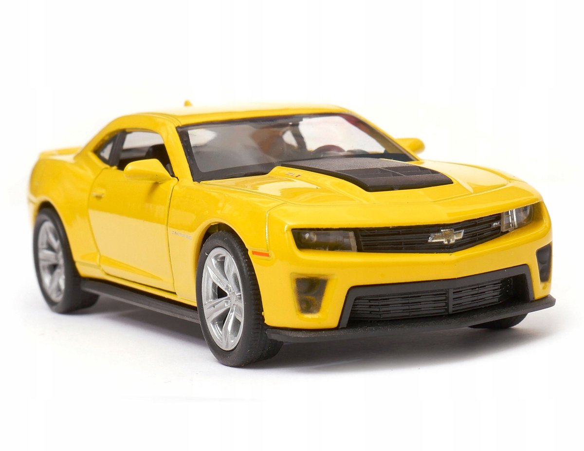 Welly Chevrolet Camaro ZL1 Modelauto 1:34 Geel