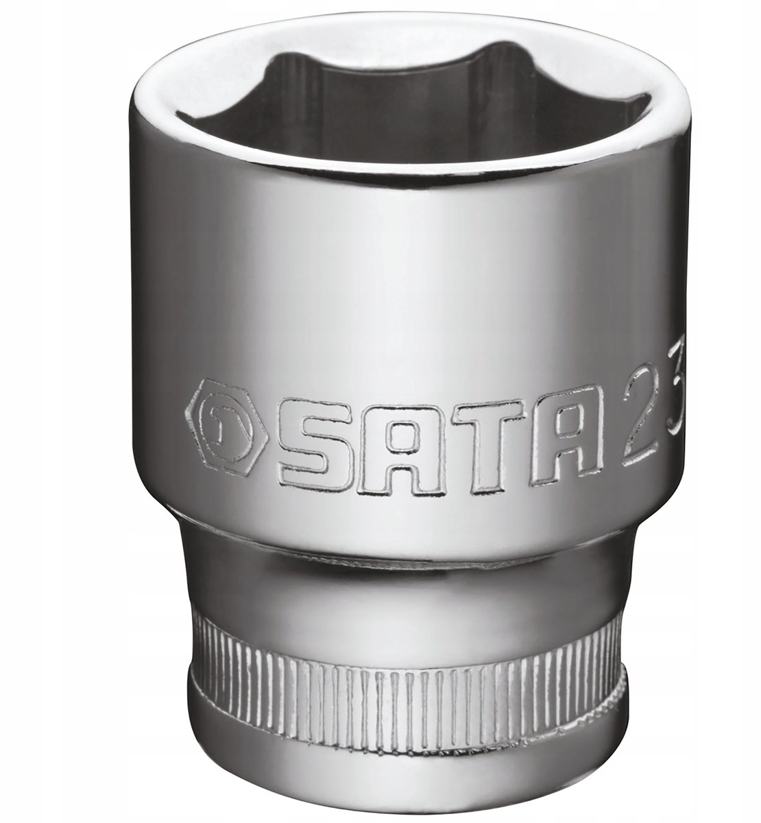 SATA 1/2" Dopsleutel 27mm - Chroom-Vanadium Staal