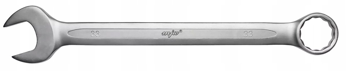 MJW Ringsleutel 33 mm - 12-kant CrV - DIN 3113