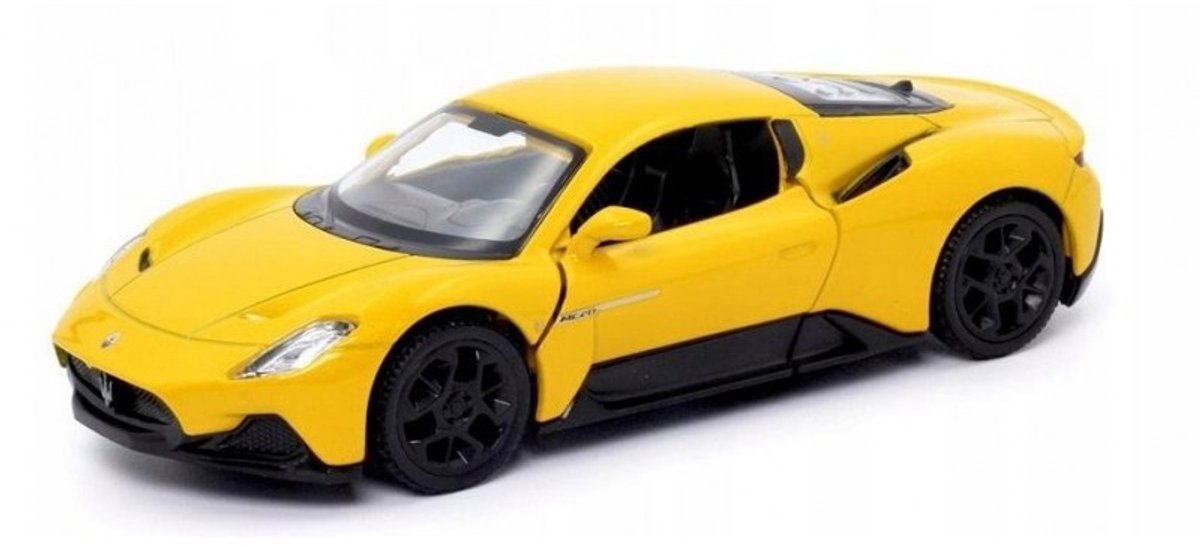 RMZ Maserati MC20 Geel - Metalen modelauto 1:32