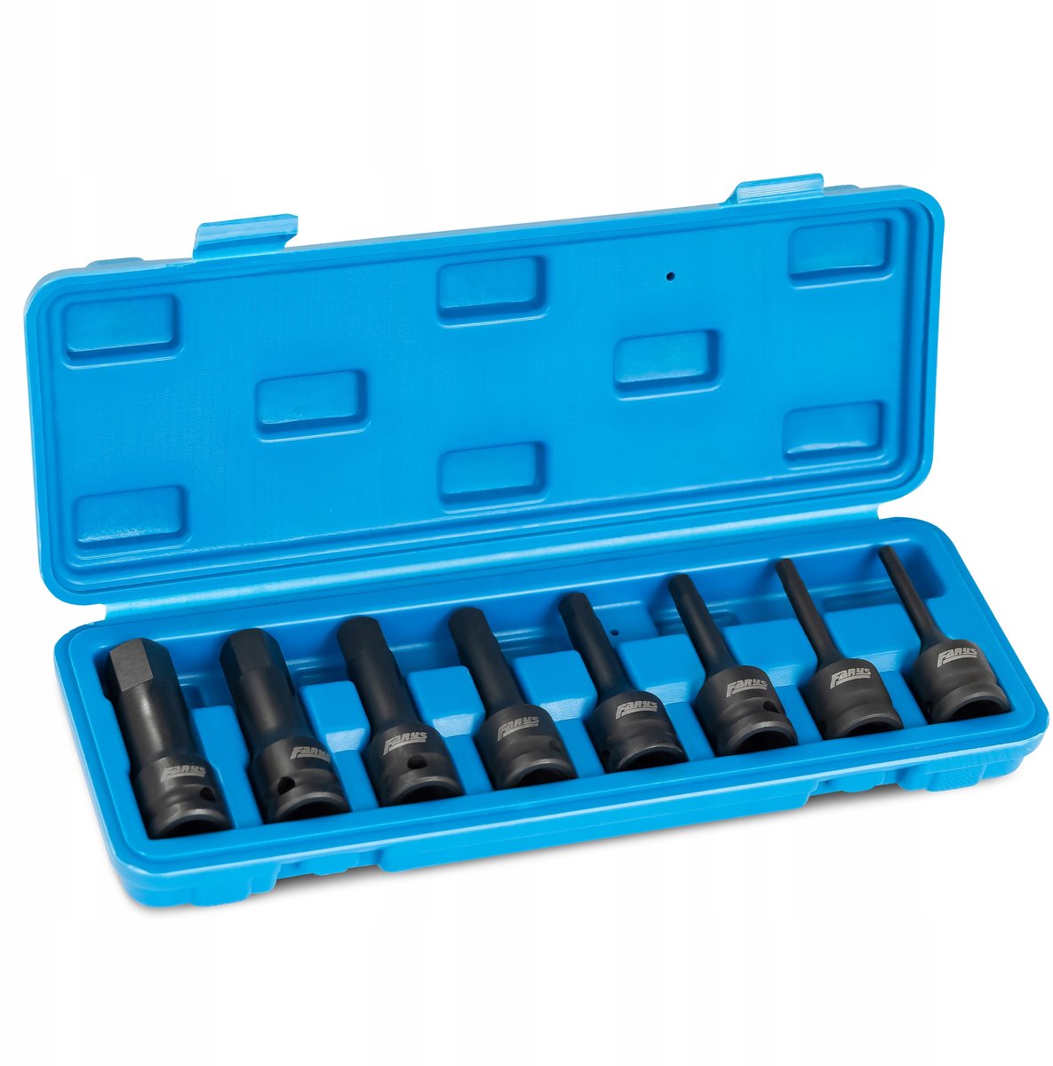 Slagmoerdopen Set Imbus Inbus 5-19mm 1/2" Farys 8 Stuks
