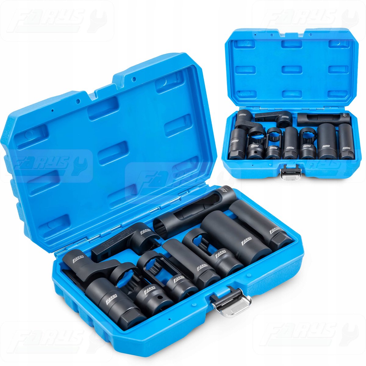 10-delige Lambda & Injector Dop Set - Professioneel Gereedschap