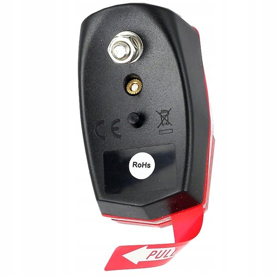 Fietslamp Achterop Spatbord - Super LED - Batterijen Inclusief — afbeelding 2