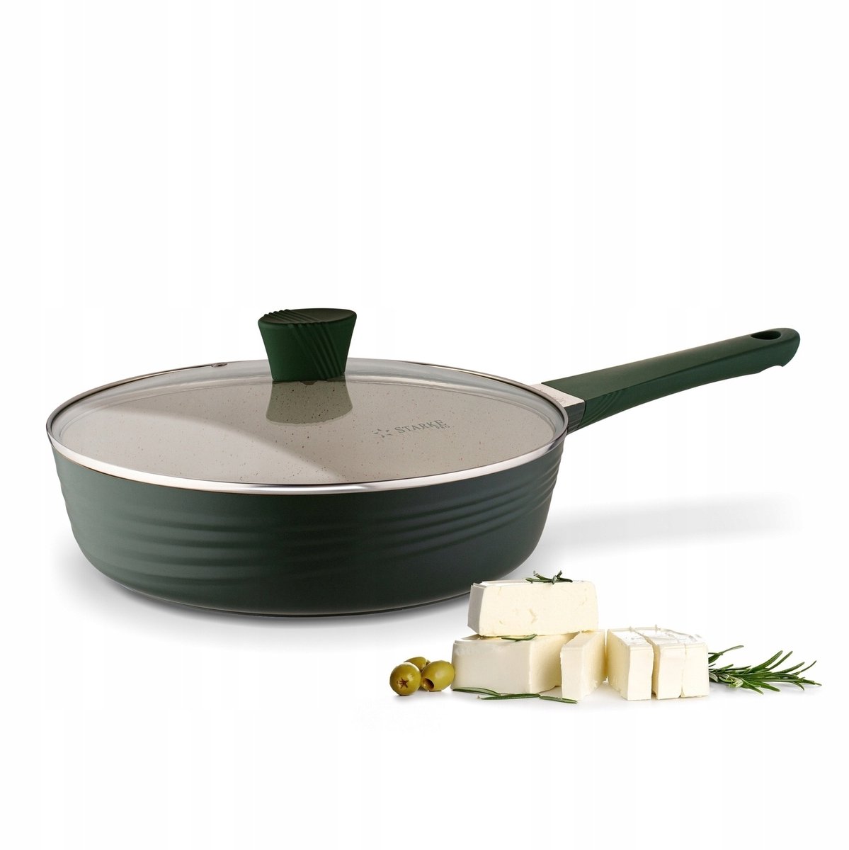 Merkloze Marmite Inductie met Deksel - 28 cm