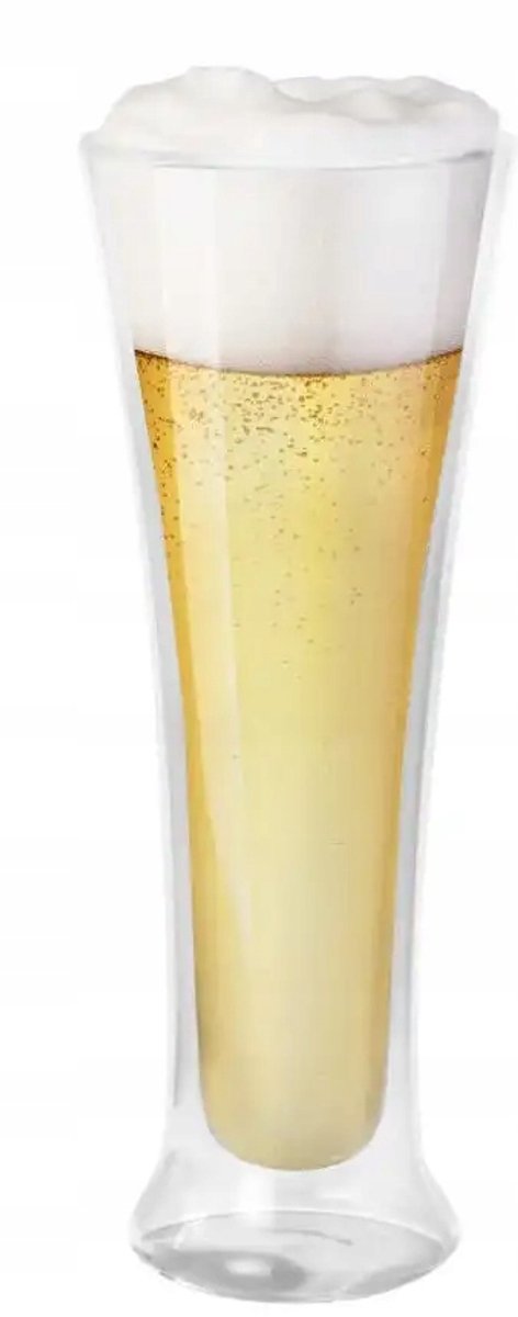 Florina Malachit Bierpulululup - Dubbewanding Glas 500ml