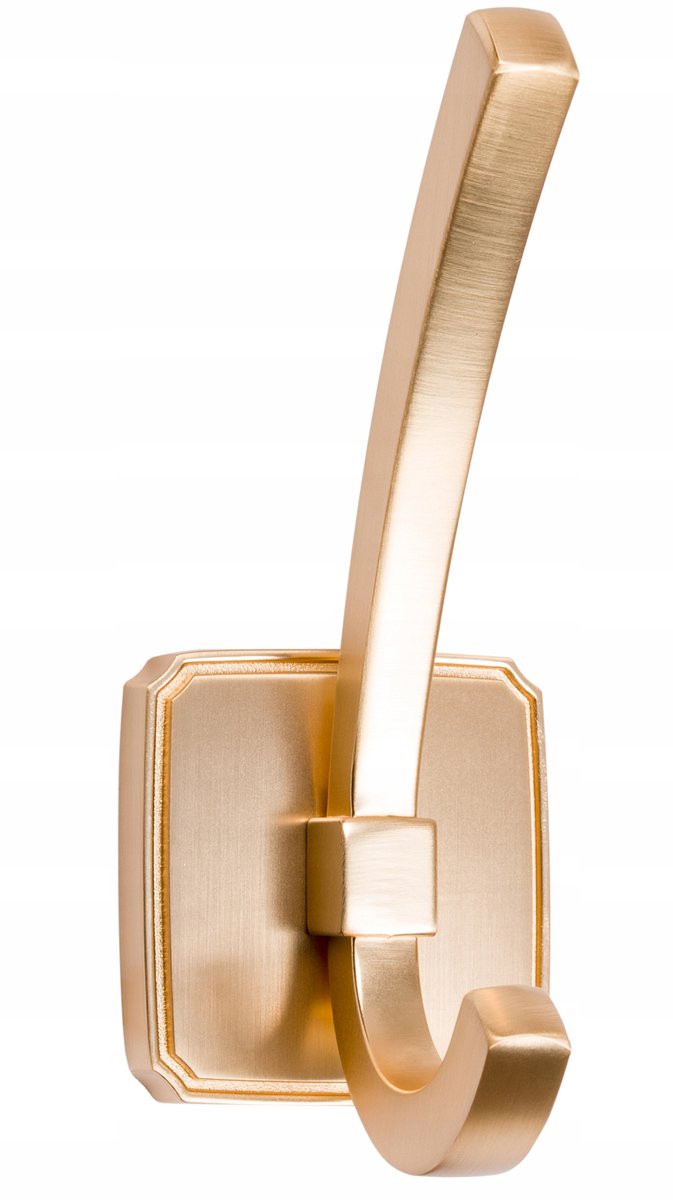 Gouden Geborstelde Metalen Meubelkapstok - 12.2cm Hoog