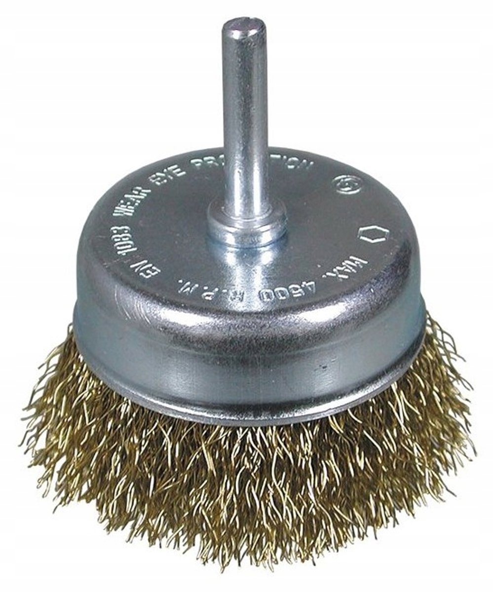 Osborn Borstel 50mm met 6mm Schacht - Staal 0.3mm