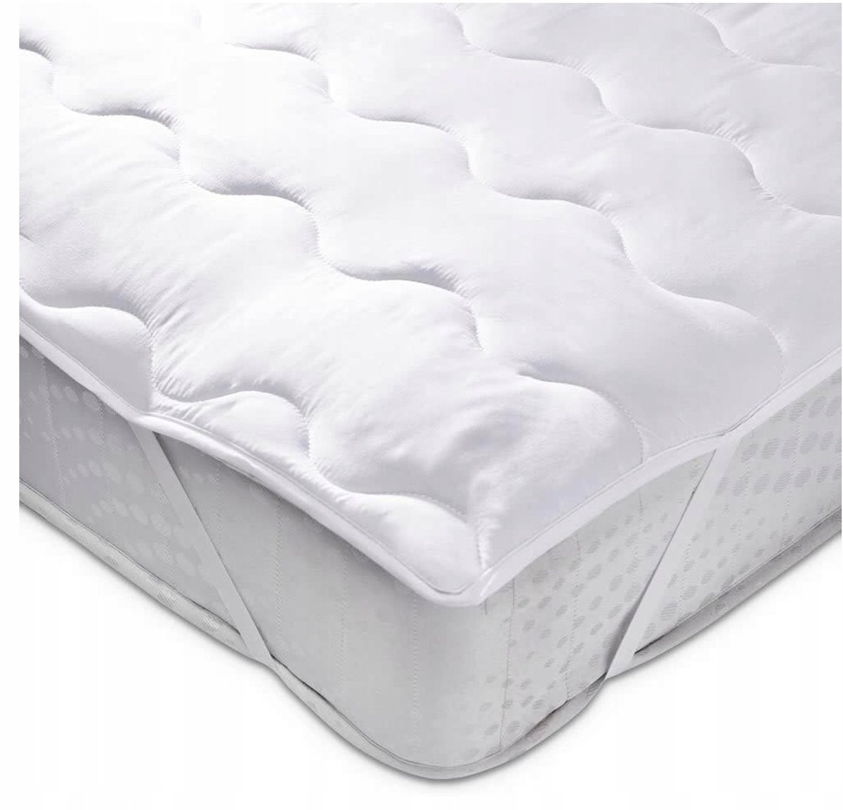 Topper Matras 200x220 cm - Dikke Beschermer, Extra Comfort