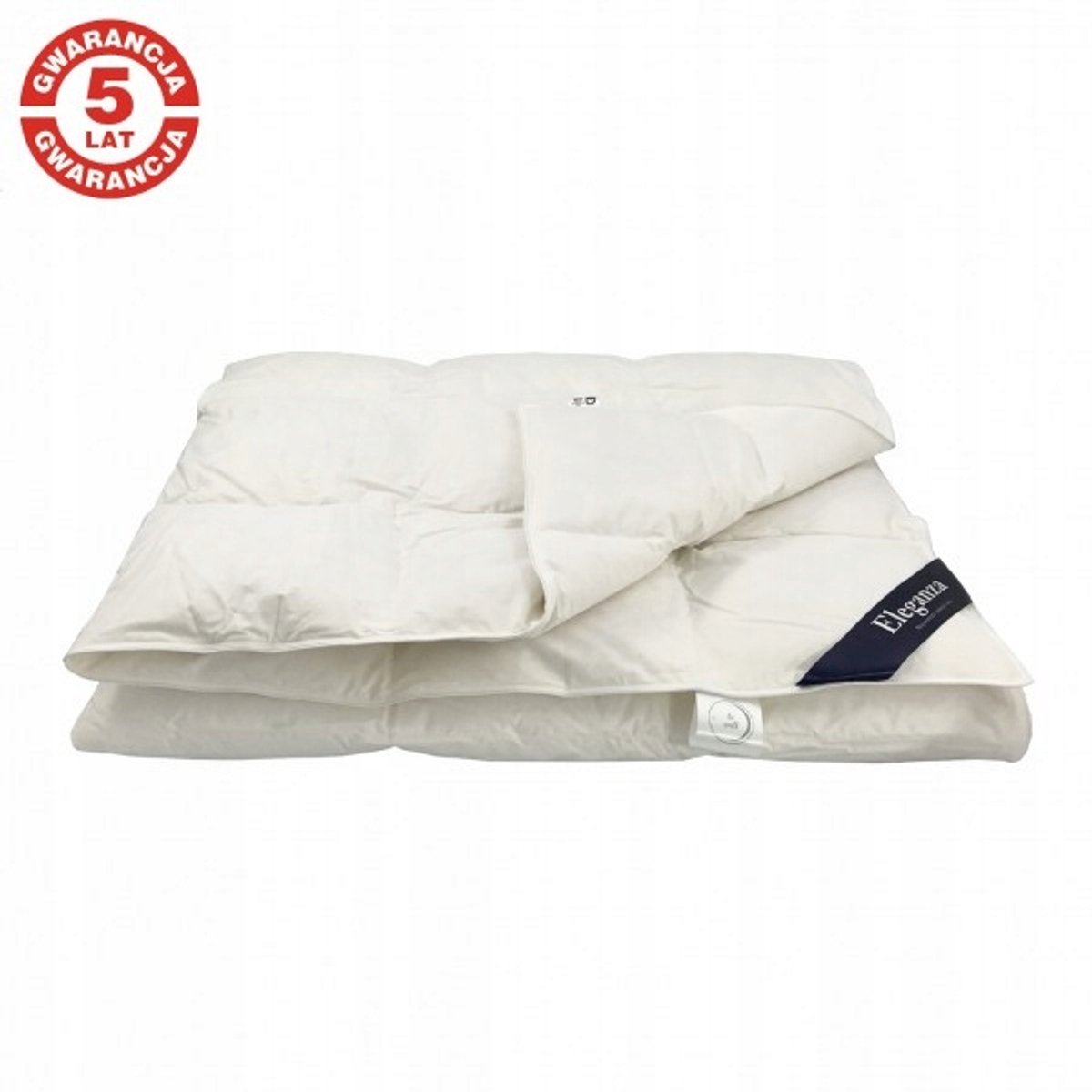 ELEGANZA Luxe Ganzendons Dekbed Zomer 140x200cm - zwaar & Anti-allergisch