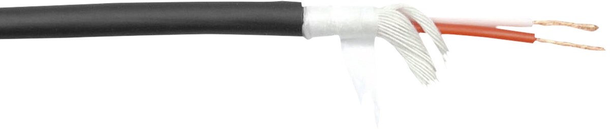 DAP SPK-275 stage-speakerkabel 2x 0.75 mm², 100 meter zwart