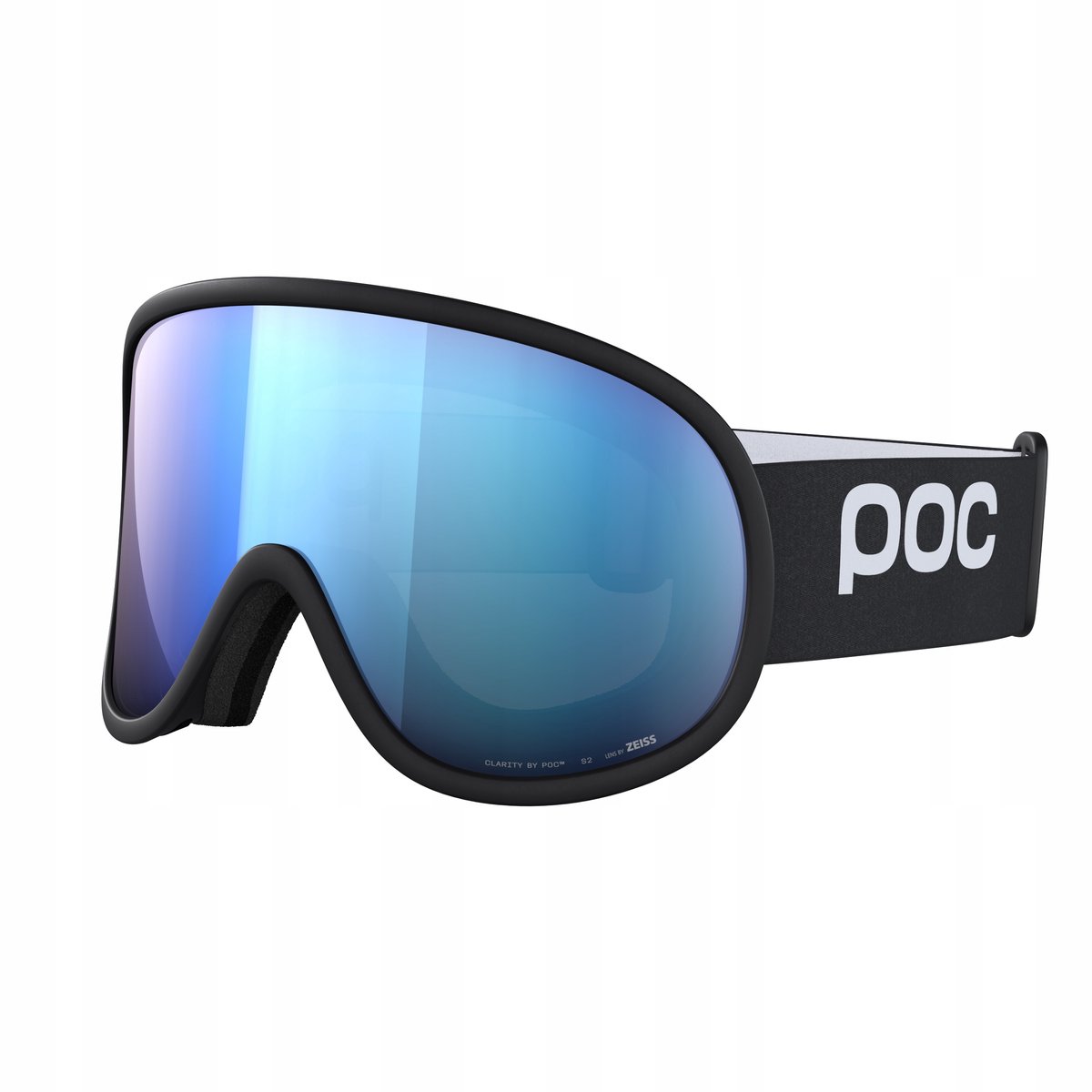 POC Retina Fit skibril - Uranium Zwart / Blus